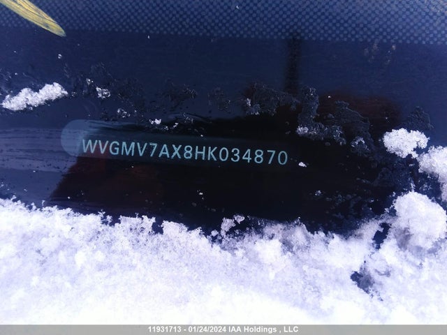 WVGMV7AX8HK034870 Volkswagen TIGUAN
