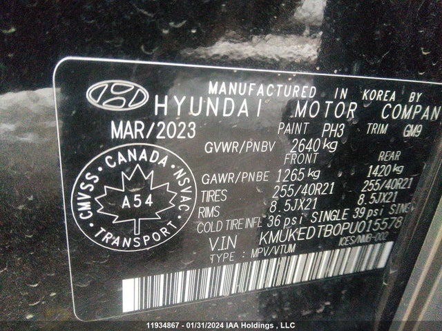 Genesis Gv60 Performance Awd 2023 KMUKEDTB0PU015578 Image 9