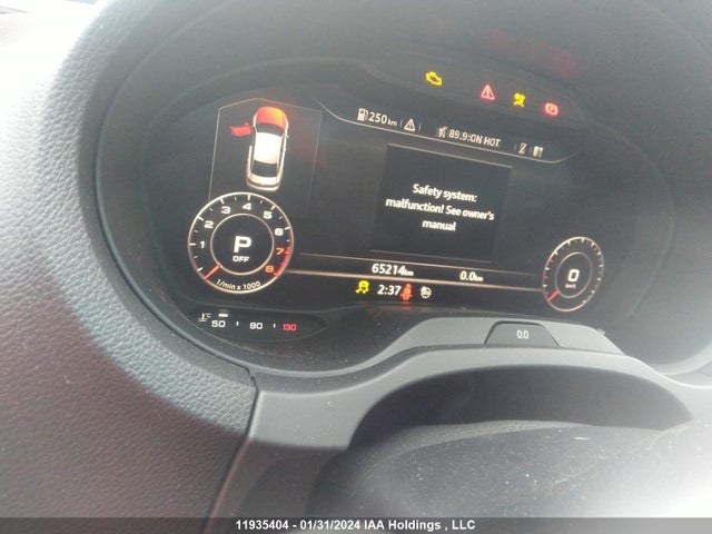 WAUF8GFF8J1067705 Audi A3 SEDAN