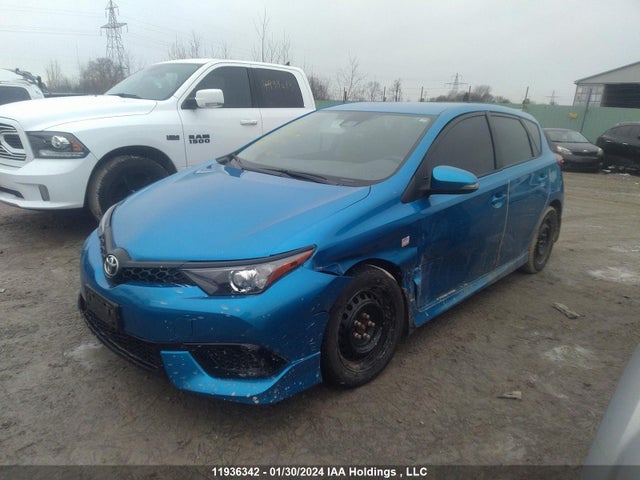 Продажа на аукционе авто 2018 Toyota Corolla Im Base (cvt), vin: JTNKARJE5JJ561290, номер лота: 11936342