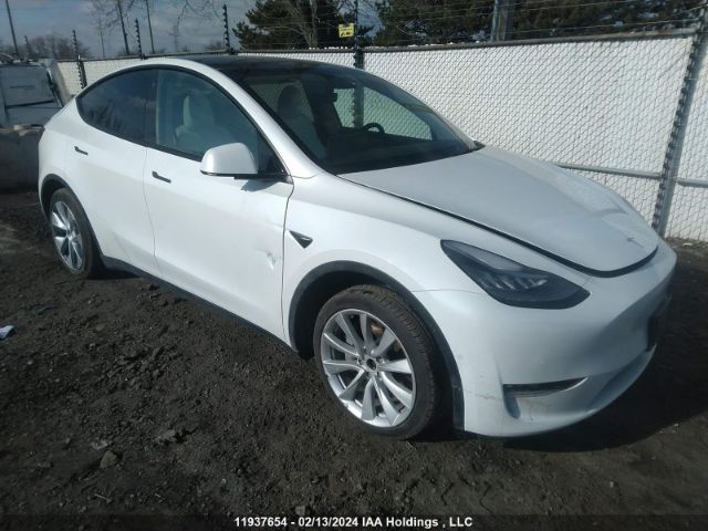 Продажа на аукционе авто 2021 Tesla Model Y, vin: 5YJYGAEE0MF189605, номер лота: 11937654