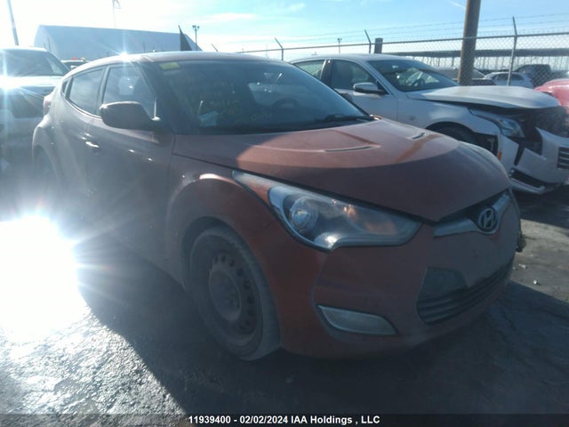 2012 Hyundai Veloster Tech მანქანა იყიდება აუქციონზე, vin: KMHTC6AD7CU082911, აუქციონის ნომერი: 11939400