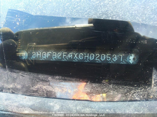 Продаж на аукціоні авто 2012 Honda Civic Sdn, vin: 2HGFB2F9XCH020537, номер лоту: 11929909