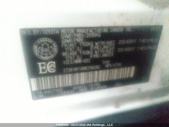 Toyota RAV4 2021 2T3R1RFV6MC206082 Image 9