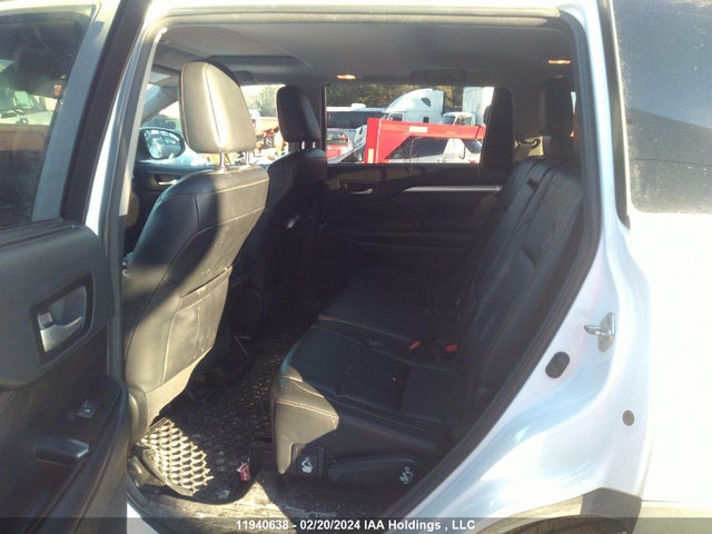 Toyota Highlander Xle 2018 5TDJZRFH8JS555059 Image 8