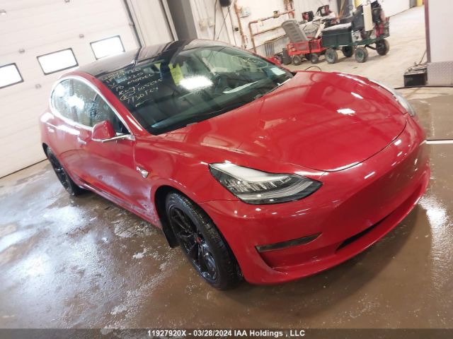 Продаж на аукціоні авто 2018 Tesla Model 3 Long Range/performance, vin: 5YJ3E1EB9JF111020, номер лоту: 11927920