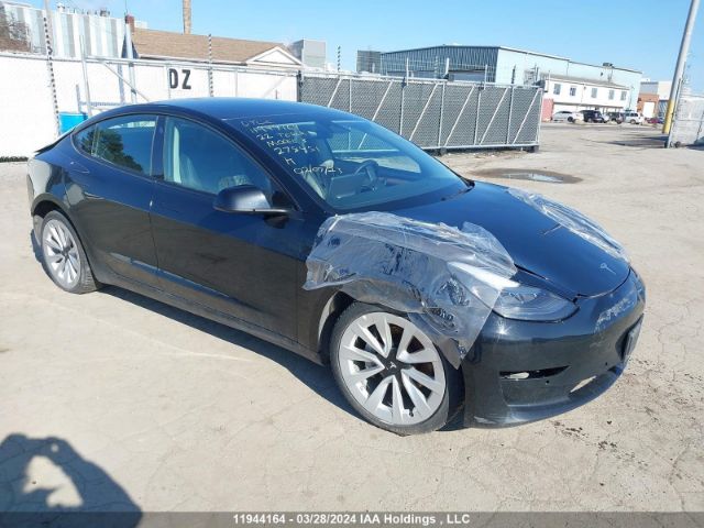 Продажа на аукционе авто 2022 Tesla Model 3, vin: 5YJ3E1EB7NF278451, номер лота: 11944164