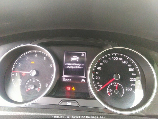 3VWH17AU1KM522207 Volkswagen GOLF ALLTRACK
