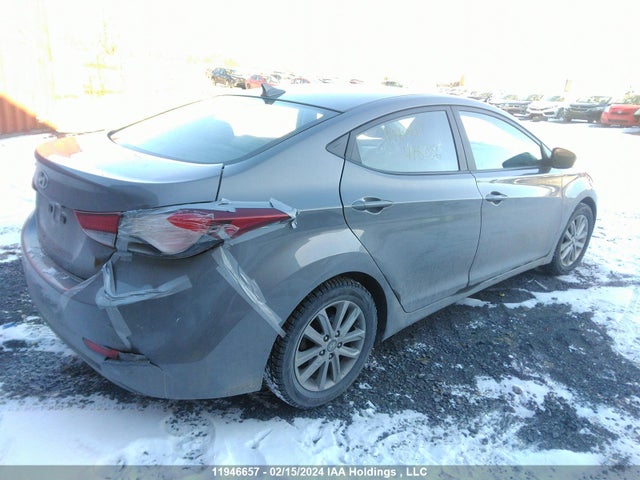 Hyundai Elantra Gls 2014 5NPDH4AE6EH478056 Image 4