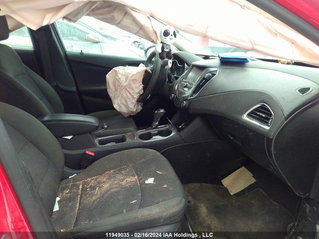 Chevrolet CRUZE LT 2016 3G1BE5SM5GS606736 Image 5