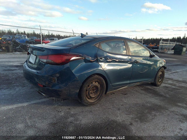 Hyundai Elantra Gls 2015 KMHDH4AH4FU237979 Image 4