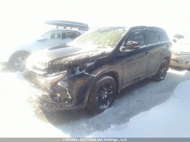 Toyota Highlander Se/xle 2019 5TDJZRFH4KS579876 Image 2