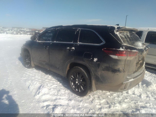 Toyota Highlander Se/xle 2019 5TDJZRFH4KS579876 Image 3