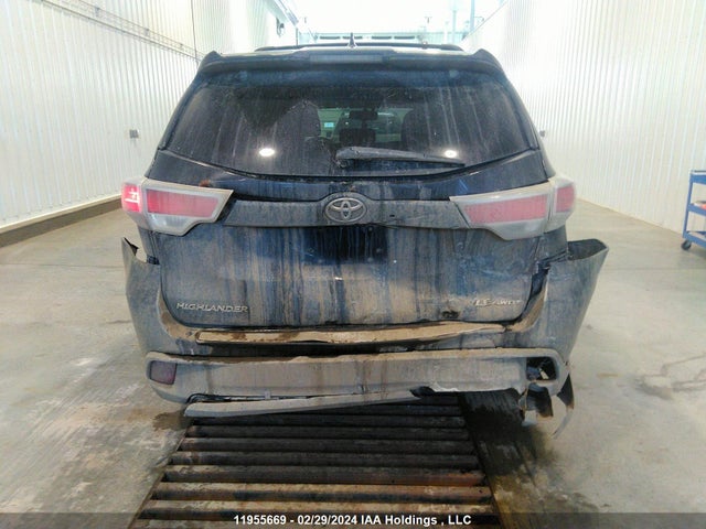 Toyota Highlander Xle 2016 5TDJKRFH5GS295670 Image 16