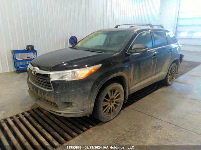 Toyota Highlander Xle 2016 5TDJKRFH5GS295670 Image 2