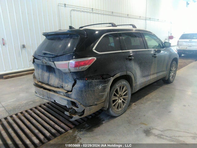 Toyota Highlander Xle 2016 5TDJKRFH5GS295670 Image 4