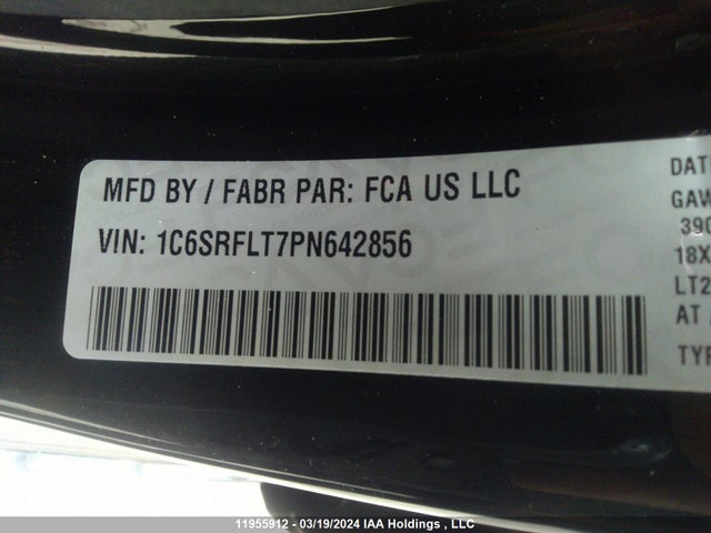 RAM 1500 Rebel 2023 1C6SRFLT7PN642856 Image 9
