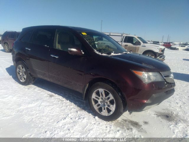 Auction sale of the 2009 Acura Mdx, vin: 2HNYD28219H003405, lot number: 11956862