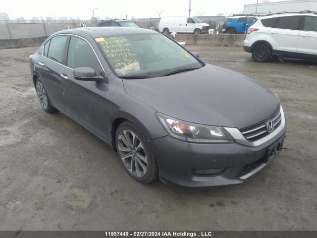 Auction sale of the 2015 Honda Accord Sport, vin: 1HGCR2F57FA807654, lot number: 11957449