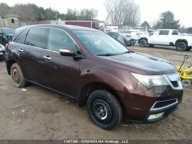 Auction sale of the 2010 Acura Mdx, vin: 2HNYD2H66AH004525, lot number: 11957490