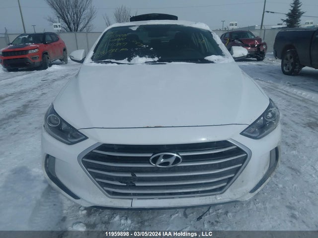 11959898 :رقم المزاد ، KMHD84LF4HU115489 vin ، 2017 Hyundai Elantra Se/value/limited مزاد بيع