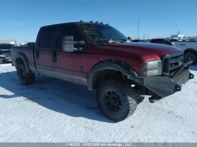 Auction sale of the 2002 Ford F250 Super Duty, vin: 1FTNW21F52EB54602, lot number: 11963022
