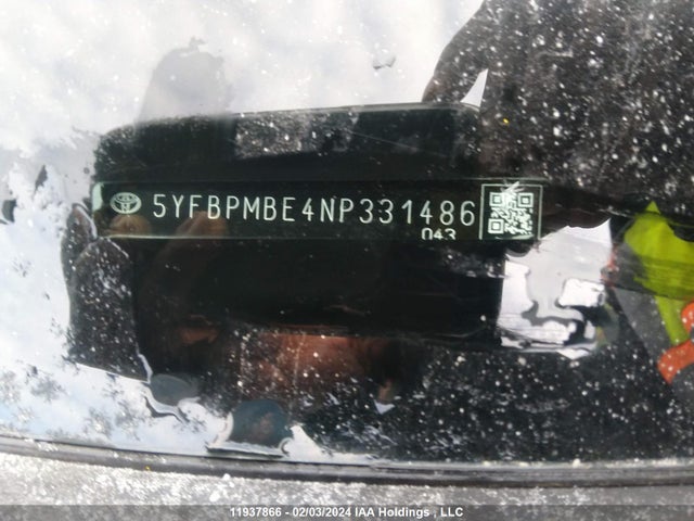 Toyota COROLLA LE 2022 5YFBPMBE4NP331486 Image 9