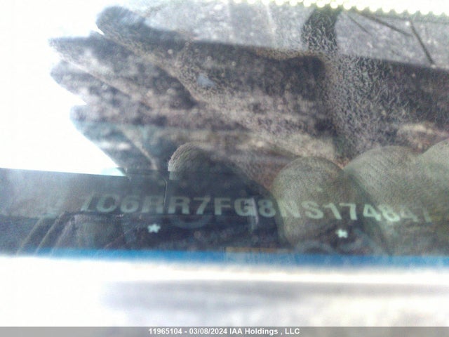 1C6RR7FG8NS174847 RAM 1500 Classic Tradesman