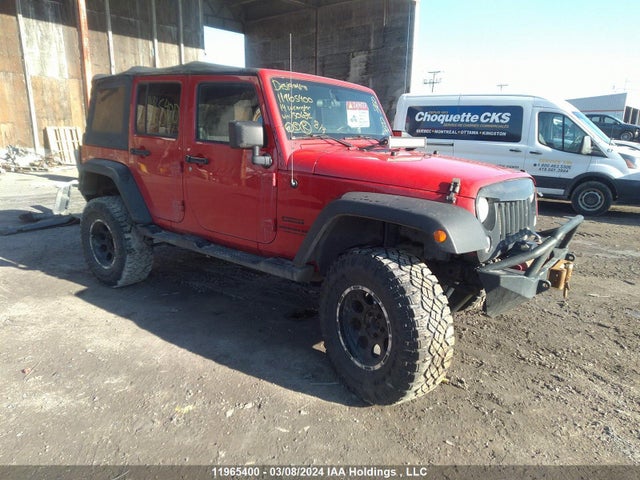 1C4BJWDG2EL150682 Jeep Wrangler Unlimited Sport