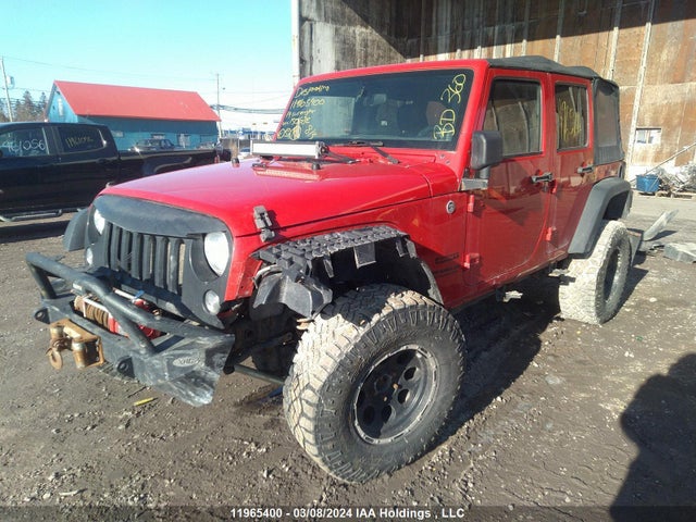 1C4BJWDG2EL150682 Jeep Wrangler Unlimited Sport