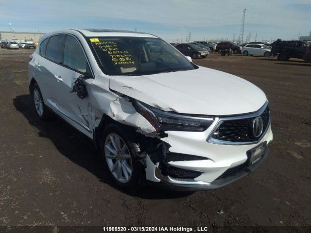 Auction sale of the 2021 Acura Rdx Technology, vin: 5J8TC2H54ML804825, lot number: 11966520