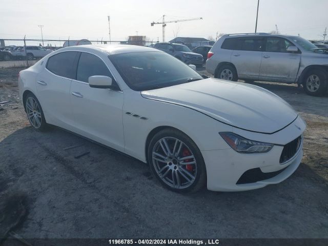Продажа на аукционе авто 2014 Maserati Ghibli S/q4, vin: ZAM57RTA2E1108515, номер лота: 11966785
