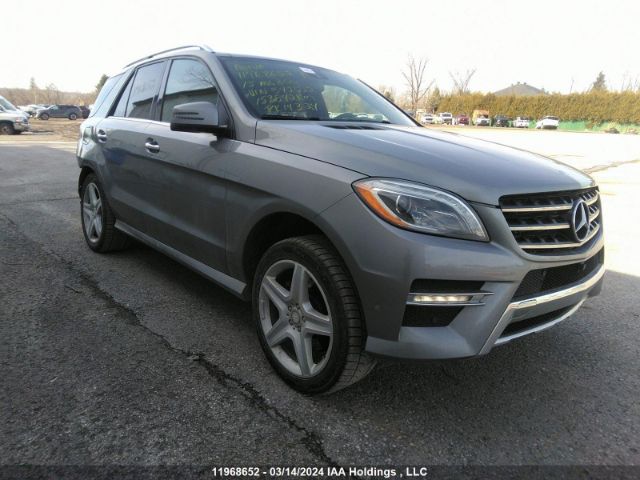 Auction sale of the 2015 Mercedes-benz M-class, vin: 4JGDA2EB3FA542552, lot number: 11968652