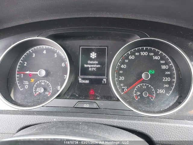 3VWG57AU3KM023537 Volkswagen Golf