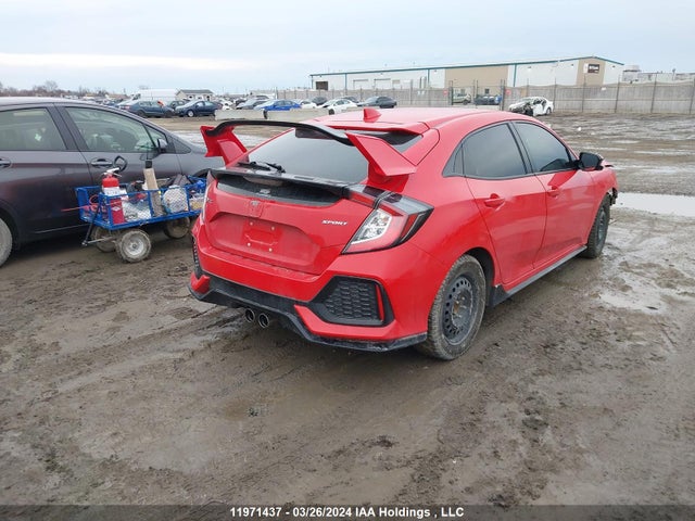 Honda CIVIC HATCHBACK 2018 SHHFK7H47JU308935 Image 4
