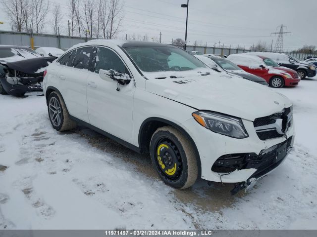Auction sale of the 2016 Mercedes-benz Gle, vin: 4JGED2EB3GA005631, lot number: 11971497