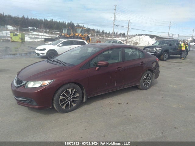 Honda CIVIC SEDAN 2015 2HGFB2F51FH018743 Image 2