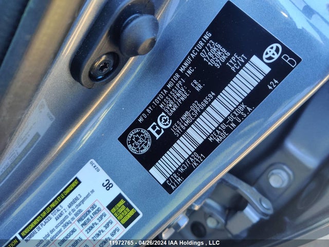 Toyota COROLLA L 2023 5YFB4MDE5PP068594 Image 10