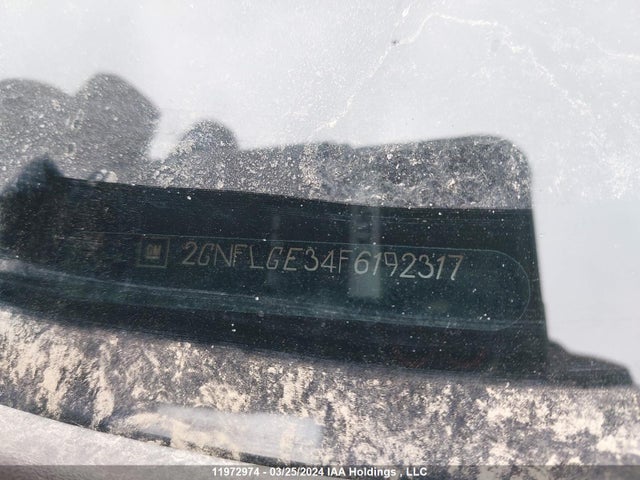 Aukcja sprzedaży 2015 Chevrolet Equinox, vin: 2GNFLGE34F6192317, numer aukcji: 11972974