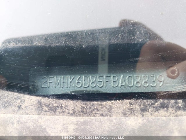 2FMHK6D85FBA08839 Ford Flex Limited