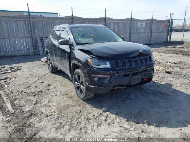 Auction sale of the 2019 Jeep Compass Trailhawk, vin: 3C4NJDDB7KT667045, lot number: 11981108
