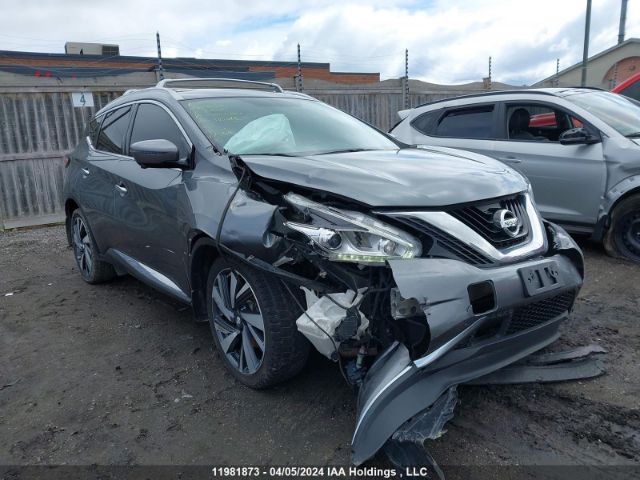 Auction sale of the 2018 Nissan Murano, vin: 5N1AZ2MH7JN158521, lot number: 11981873