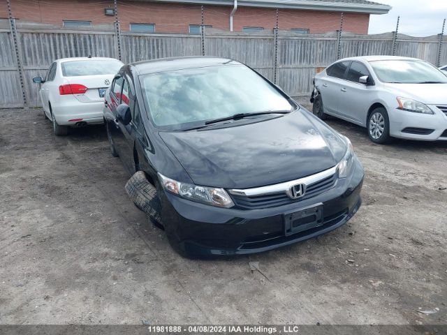 Auction sale of the 2012 Honda Civic Lx, vin: 2HGFB2F40CH056046, lot number: 11981888