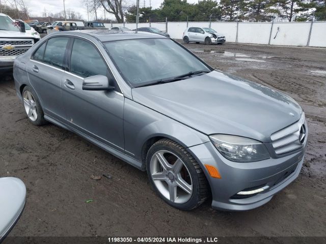 Auction sale of the 2011 Mercedes-benz C-class, vin: WDDGF8FB2BF540301, lot number: 11983050