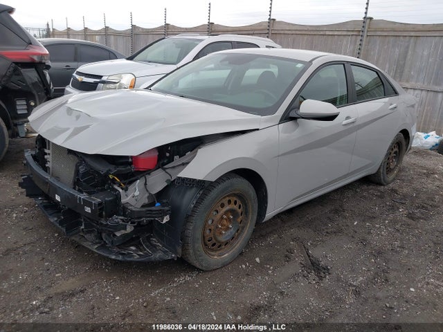 Hyundai Elantra Blue 2022 KMHLM4AJ7NU012884 Image 2