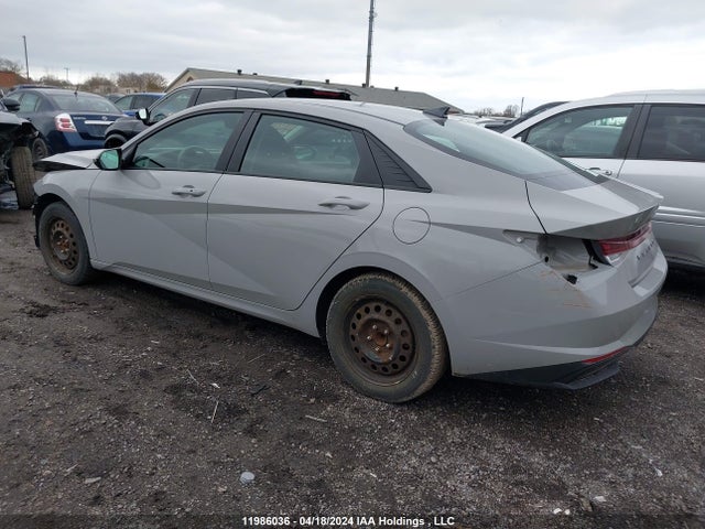 Hyundai Elantra Blue 2022 KMHLM4AJ7NU012884 Image 3