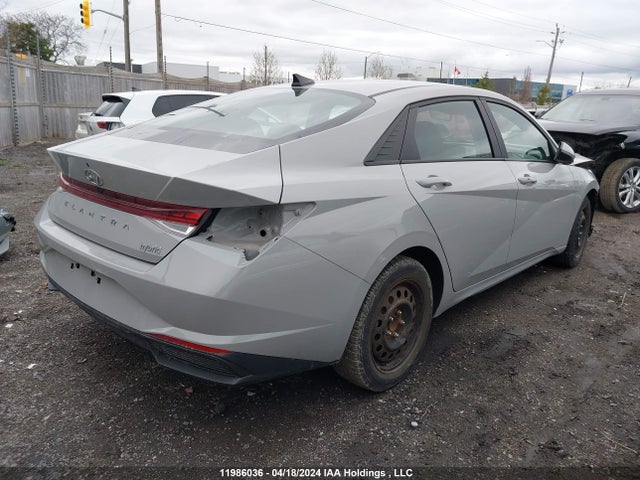 Hyundai Elantra Blue 2022 KMHLM4AJ7NU012884 Image 4