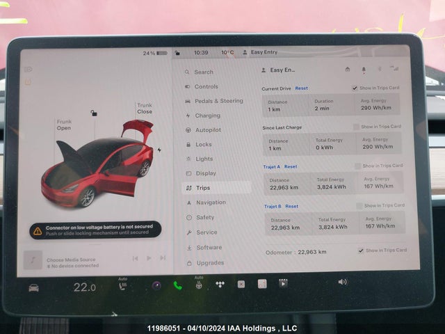 5YJ3E1EA8NF338650 Tesla MODEL 3