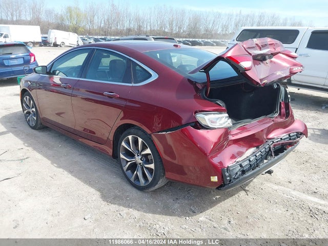 Chrysler 200 C 2016 1C3CCCCG2GN163393 Image 3