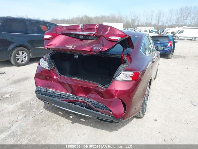 Chrysler 200 C 2016 1C3CCCCG2GN163393 Image 6